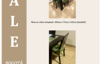 Comedor 6 puestos Madera Brunati